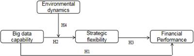 Financial Performance Under the Influence of the Coronavirus Disease 2019: Effects of Strategic Flexibility and Environmental Dynamics in Big Data Capability